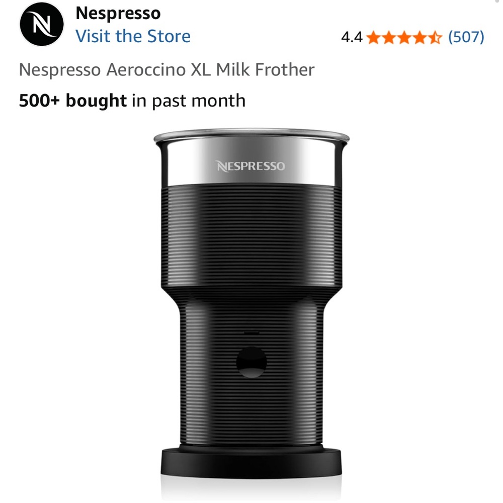 Nespresso Milk Frother